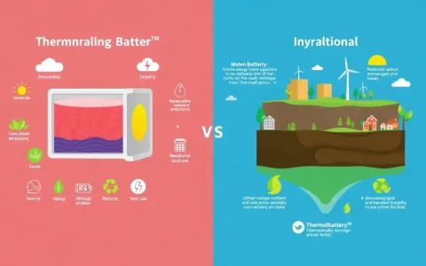 How does the environmental impact of ThermalBattery™ compare to other thermal energy storage technologies