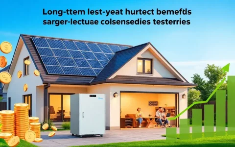 What are the long-term financial benefits of installing a home battery storage system