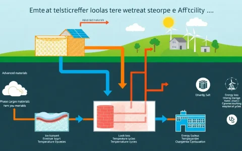 What factors influence the efficiency of thermal energy storage systems