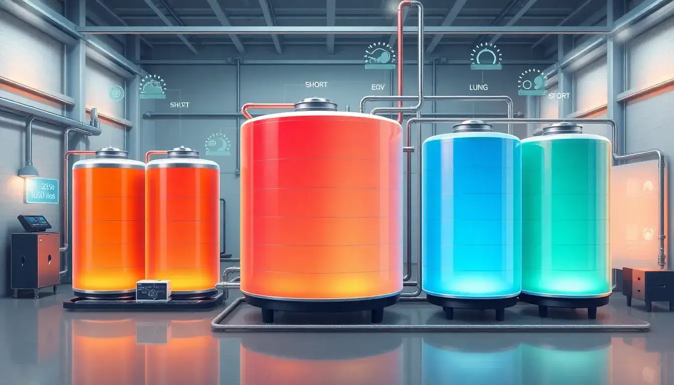 What role does storage duration play in the efficiency of thermal energy storage systems