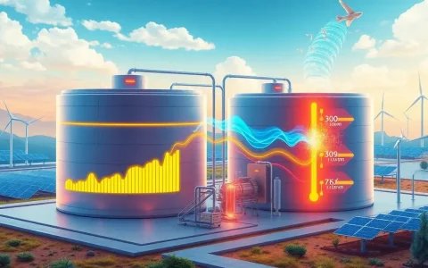 How does the speed of charging and discharging affect the efficiency of thermal energy storage systems