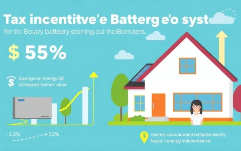 How do tax incentives for battery storage systems impact their overall value to homeowners