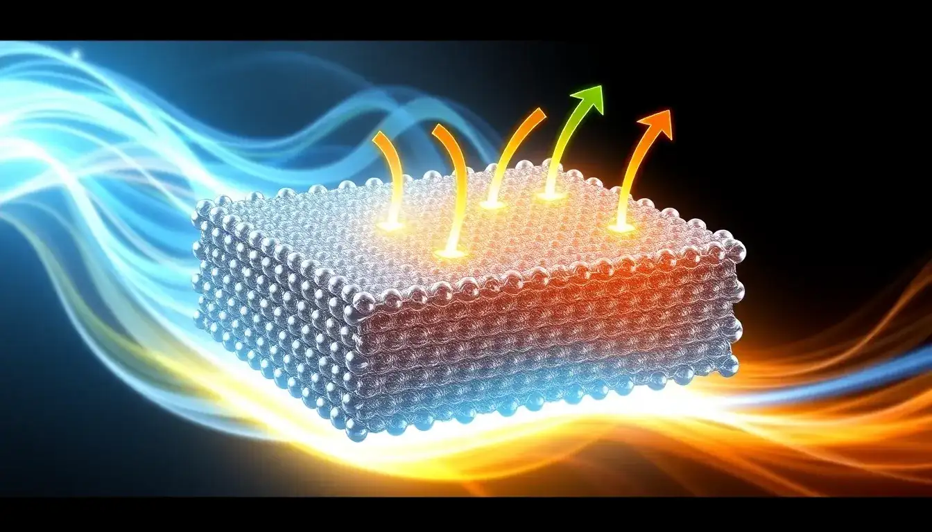 How do nanoparticles and metallic foams enhance thermal conductivity in thermal energy storage systems