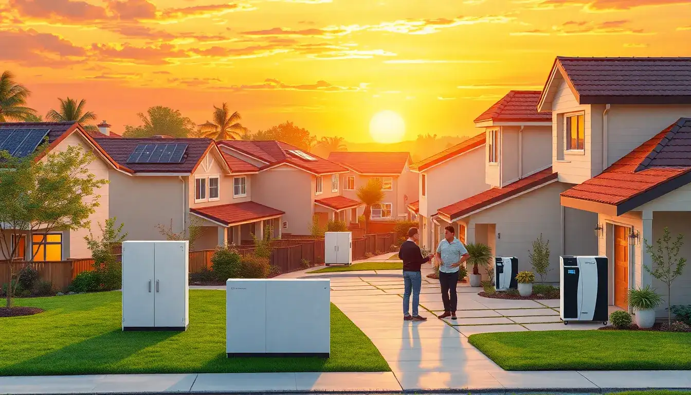 Can homes without solar panels still benefit from battery storage systems in terms of resale value