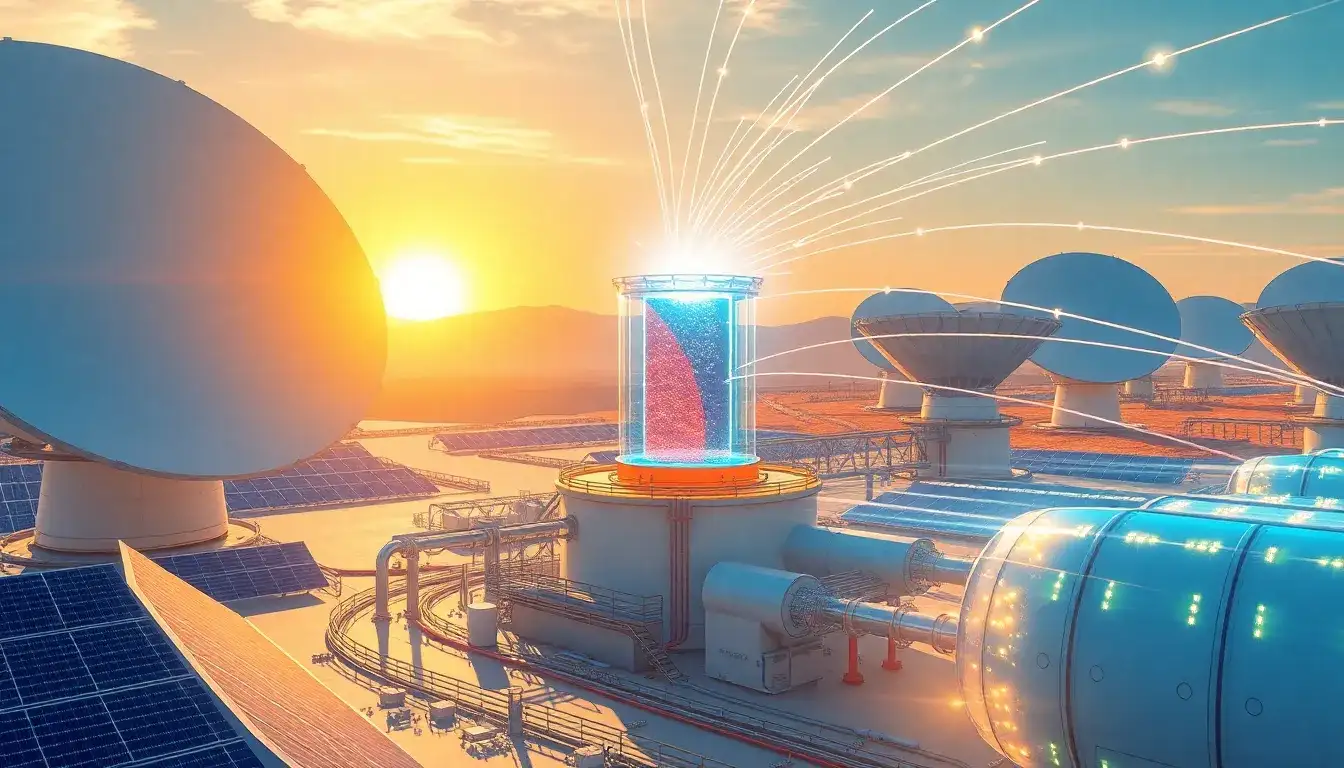 How does thermal energy storage enhance the efficiency of concentrating solar power plants