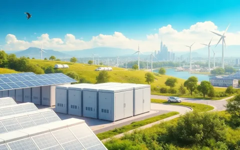 How do battery storage systems contribute to a sustainable future
