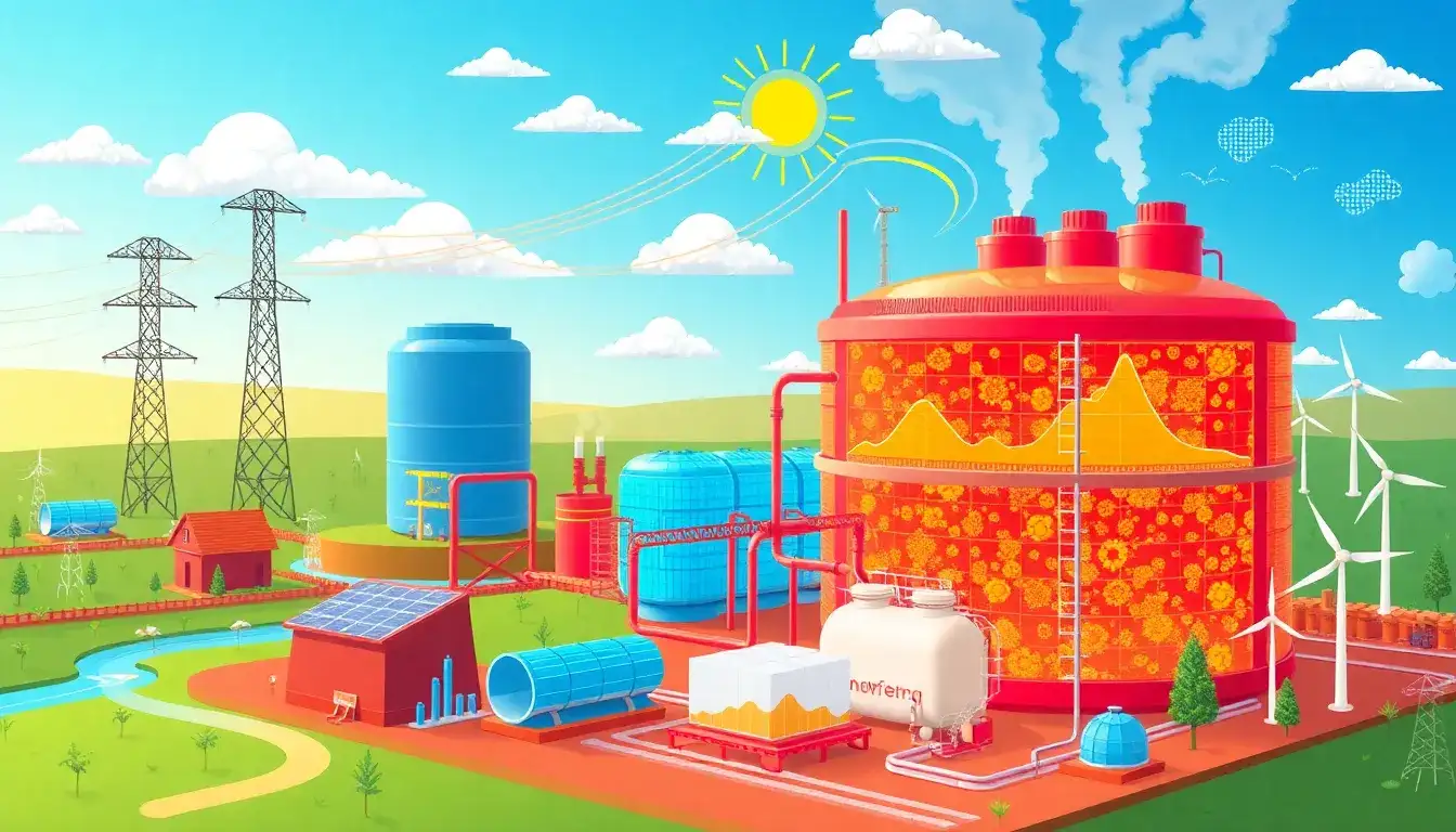 What are the main challenges in integrating thermal energy storage systems with existing energy grids