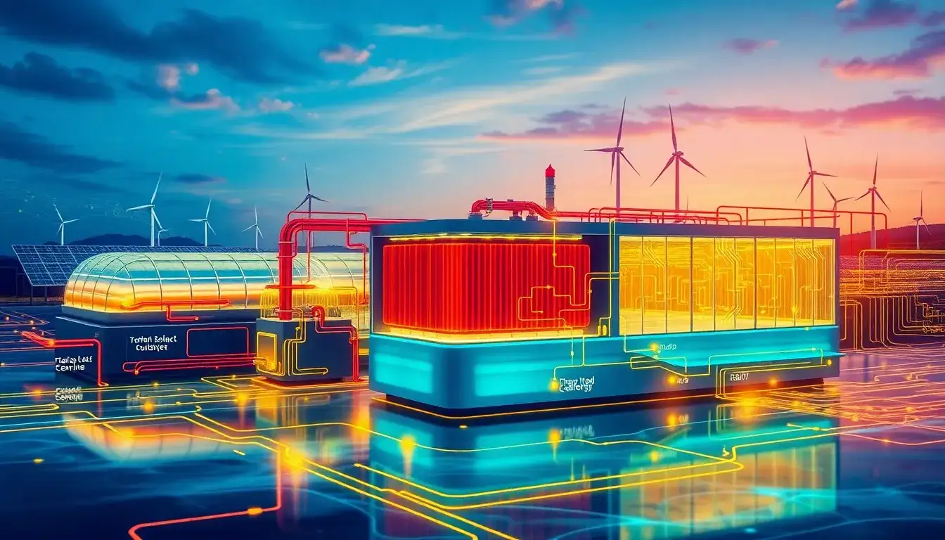 What are the main technological challenges in thermal energy storage