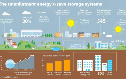 What are the cost implications of implementing thermal energy storage systems in urban areas