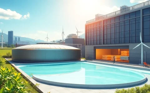 How does thermal energy storage contribute to reducing CO2 emissions