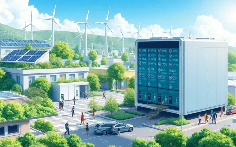 How do battery storage systems contribute to reducing carbon footprints