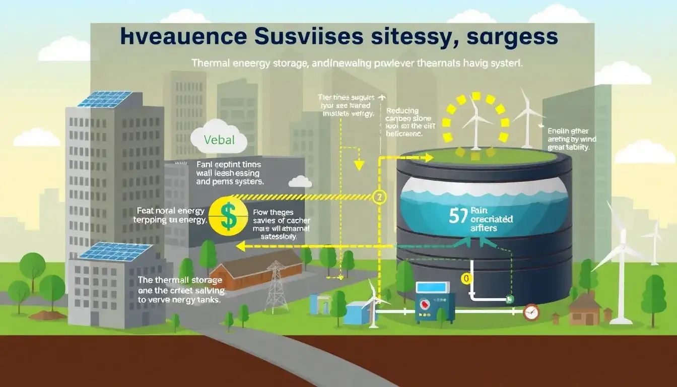 What are the key benefits of thermal energy storage for peak shaving systems