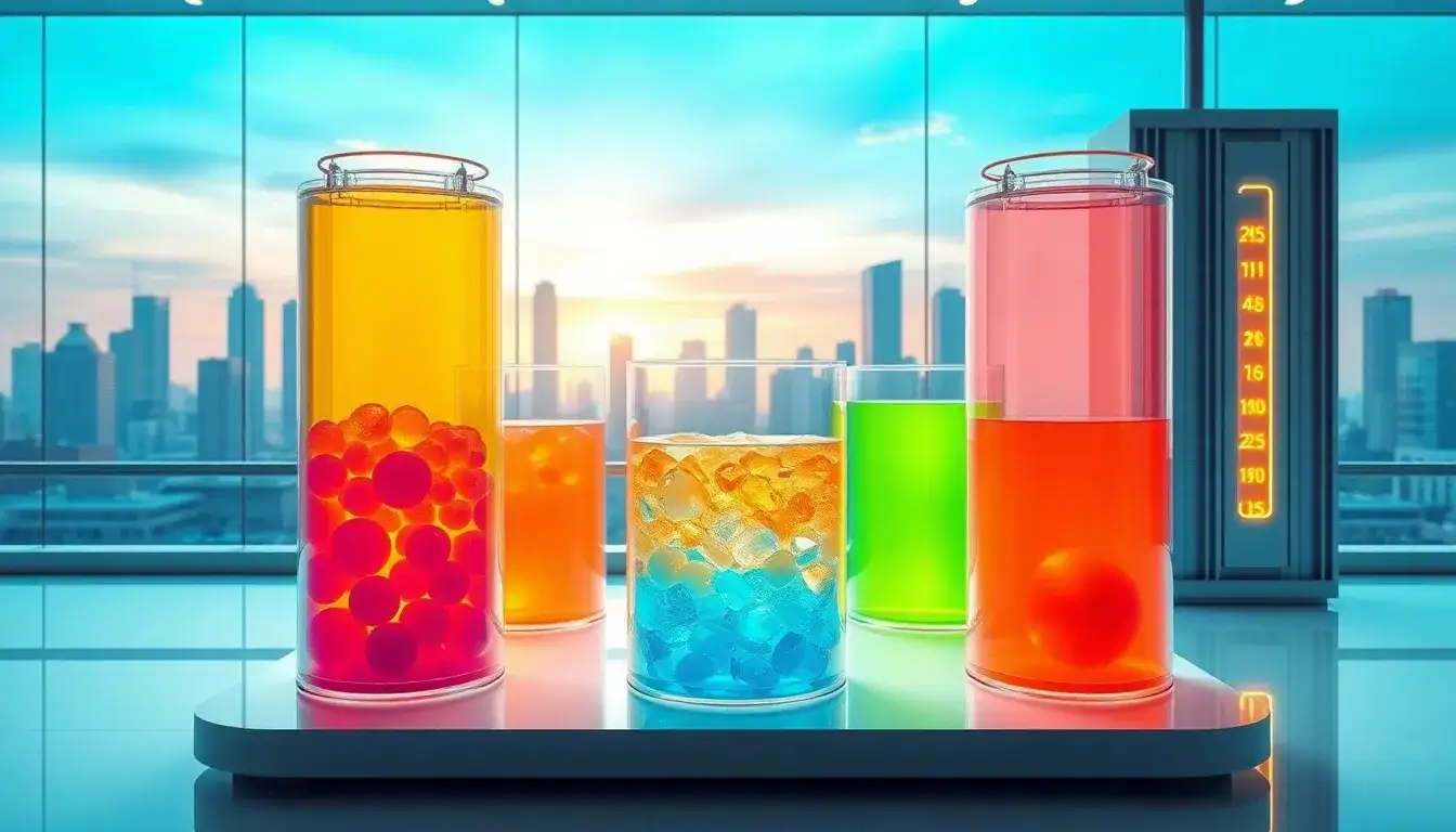 How do phase change materials contribute to advancements in thermal energy storage