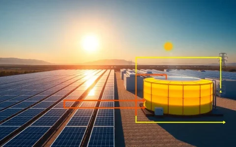 How does the cost of thermal energy storage impact the overall efficiency of solar power plants