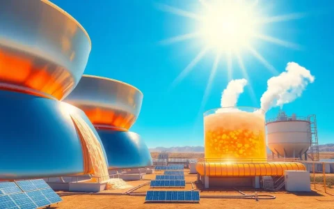 What are the main types of thermal energy storage systems used in CSP plants