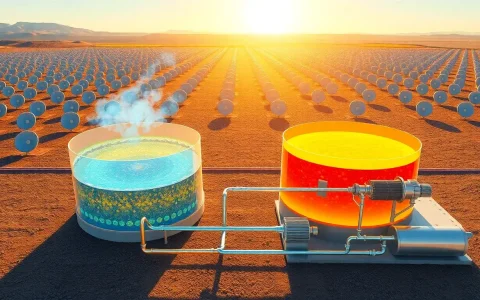 How does the two-tank direct system integrate with Concentrated Solar Power (CSP) plants