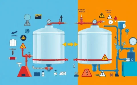 What are the potential challenges or limitations of using a two-tank direct system