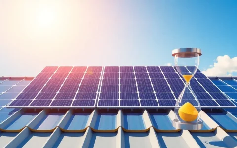 How does the efficiency of solar panels affect their lifespan