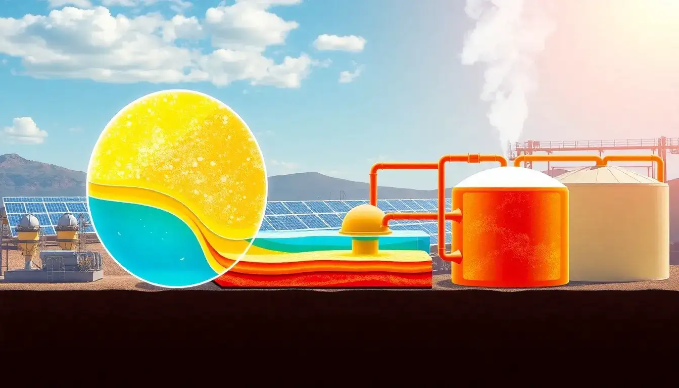 What types of molten salts are most commonly used in CSP plants