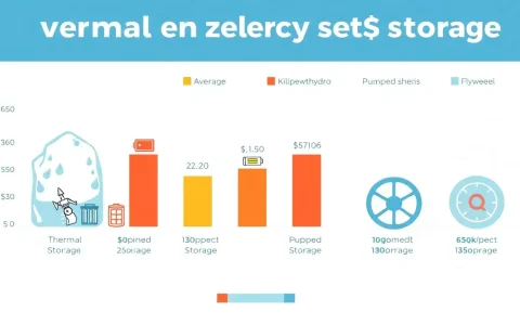 How does the cost of thermal energy storage compare to other forms of energy storage