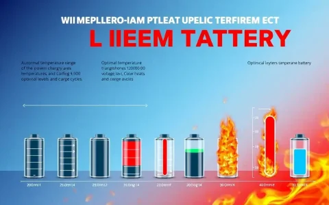 How does temperature affect the performance of lithium-ion batteries