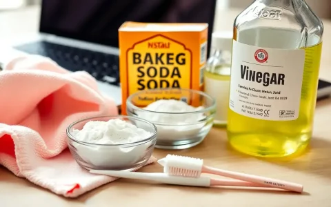 Can I use household items to clean lithium-ion battery terminals