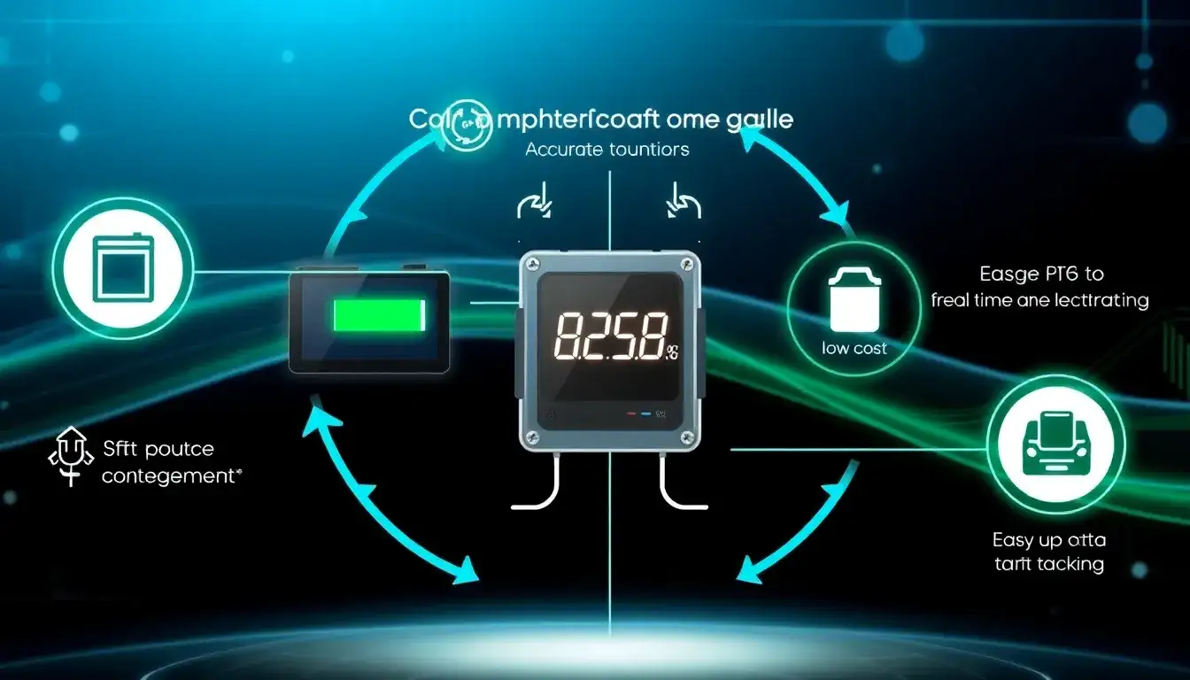 What are the advantages of using the Coulomb Counter method for SoC estimation