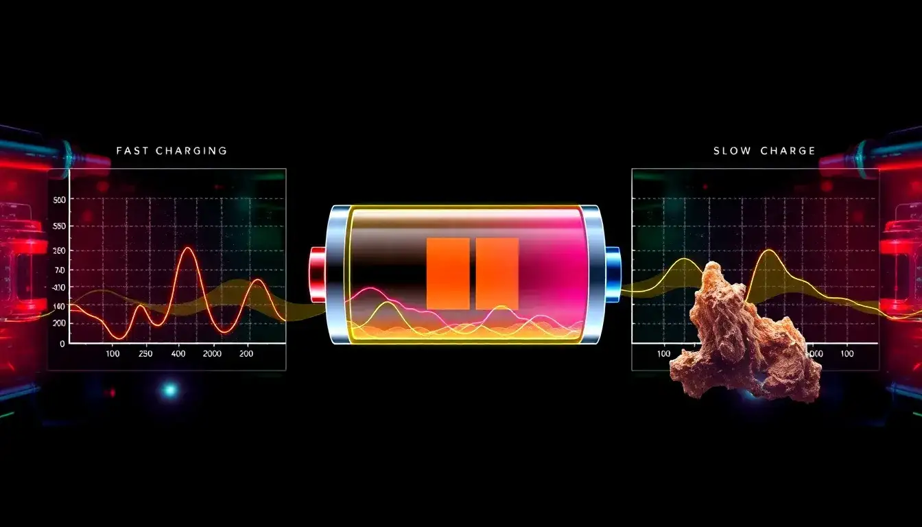 How does the charging speed impact the overall lifespan of lithium-ion batteries