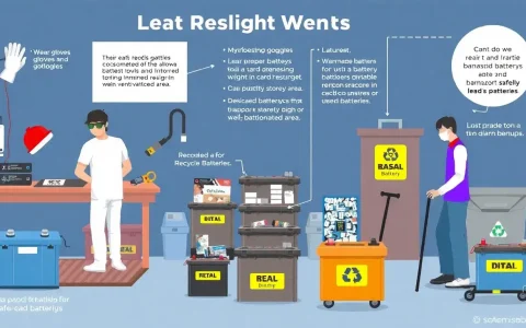 How can I safely dispose of lead-acid batteries