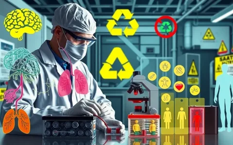 Are there any long-term health effects from exposure to lead-acid batteries