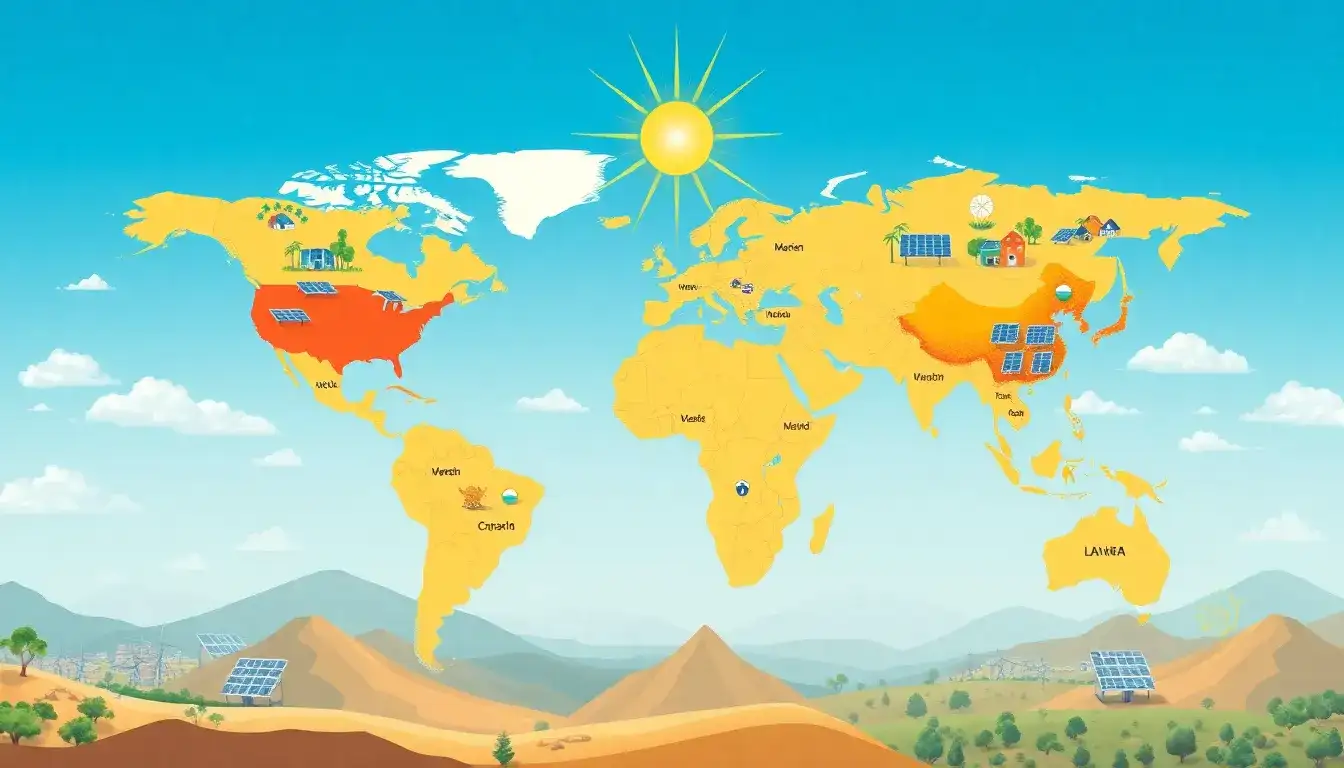 Are there specific regions where solar installations are more valuable