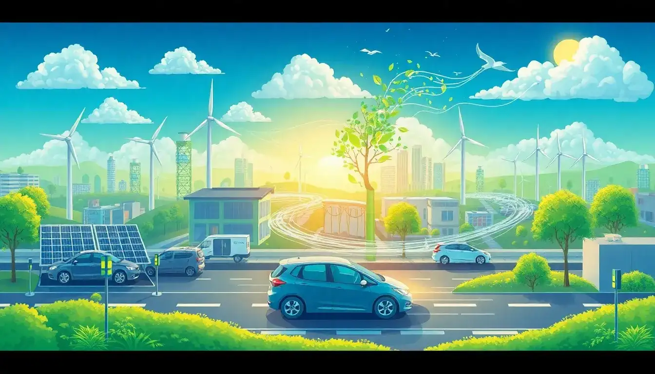 How do lithium-ion batteries contribute to reducing carbon emissions