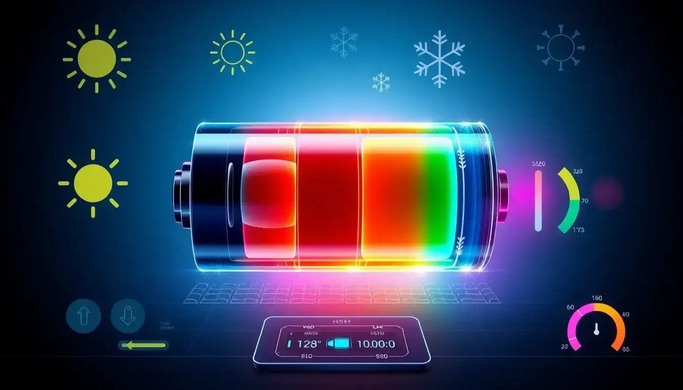 How does temperature affect the charging efficiency of lithium-ion batteries