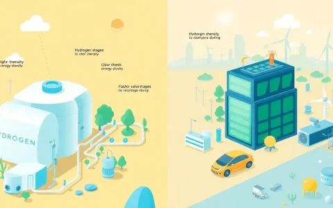 What are the main advantages of hydrogen storage over battery storage