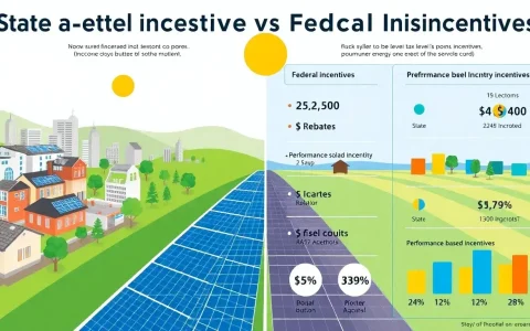 How do state-level incentives compare to federal incentives for solar installations