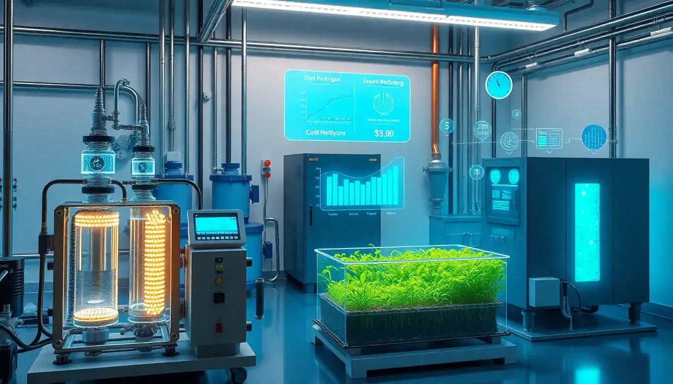 How can the cost of hydrogen production be reduced