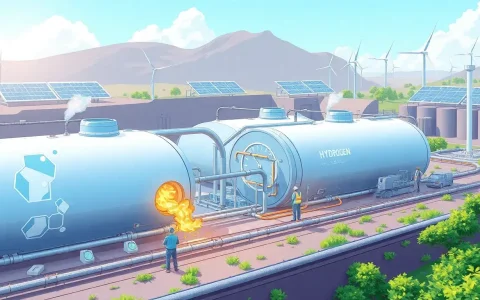 What are the main challenges in hydrogen storage infrastructure