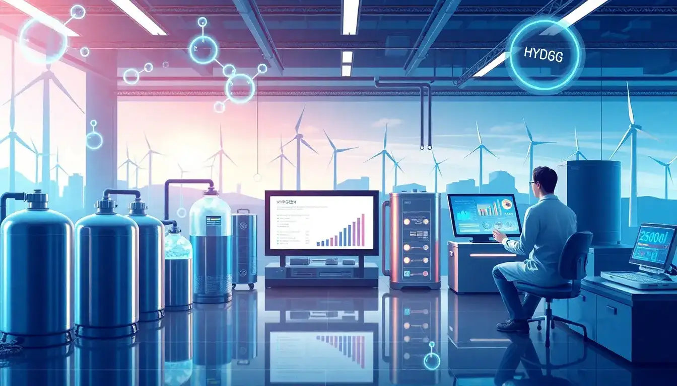 What are the long-term cost projections for hydrogen storage