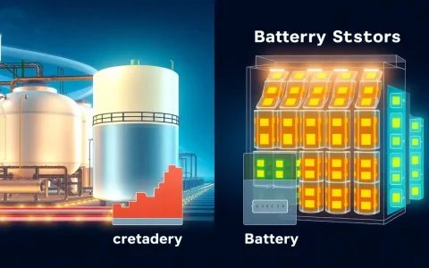 How does the energy density of hydrogen storage compare to battery storage