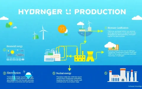 What are the main sources of hydrogen production