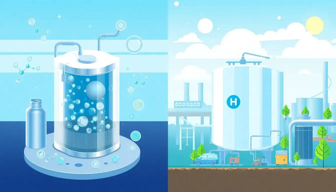 How do solid-state hydrogen storage solutions compare to traditional methods