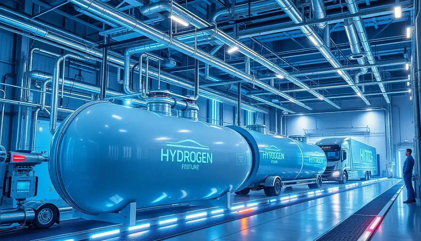 How is cryogenic storage being improved for hydrogen transport