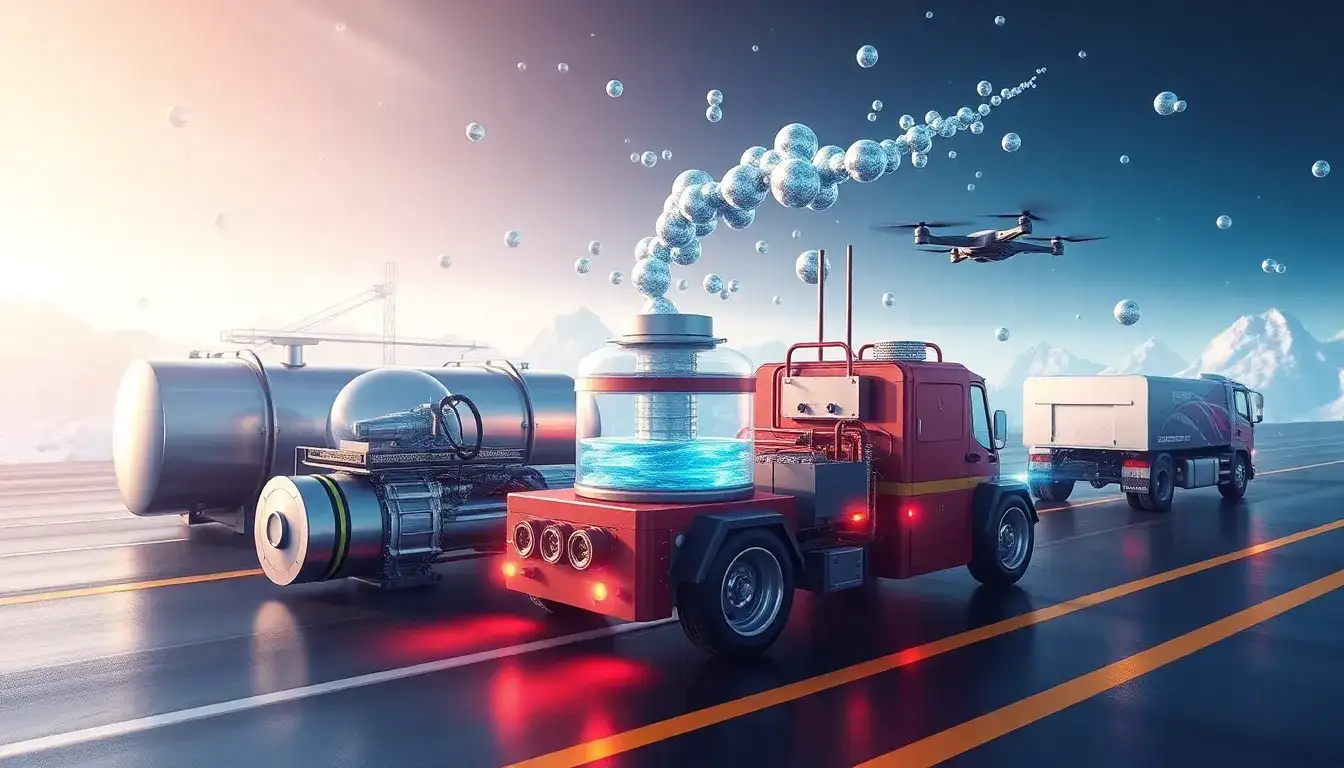 What are the current challenges in storing hydrogen for mobile applications