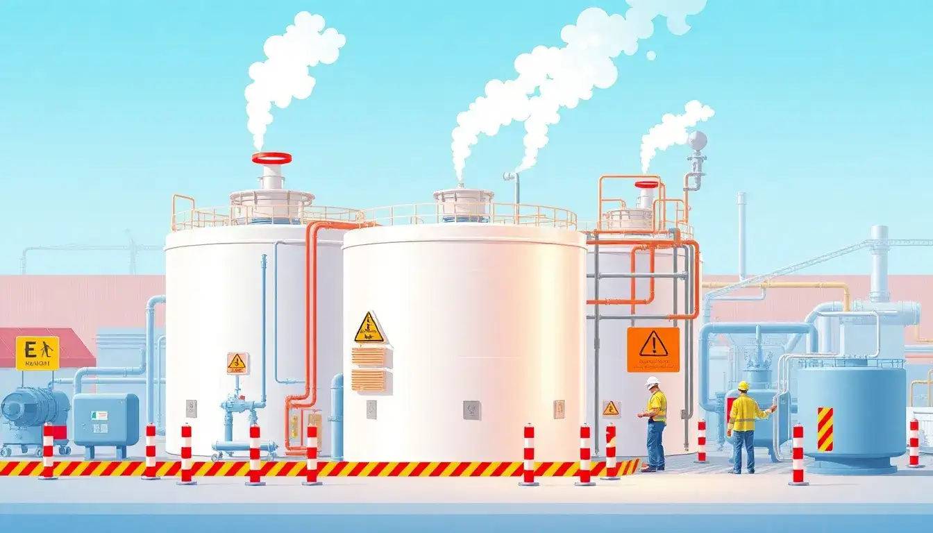 What are the safety concerns associated with hydrogen storage