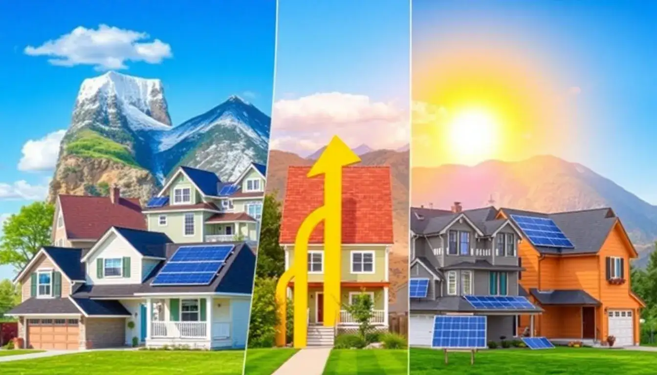 How do solar panels impact home value in different states
