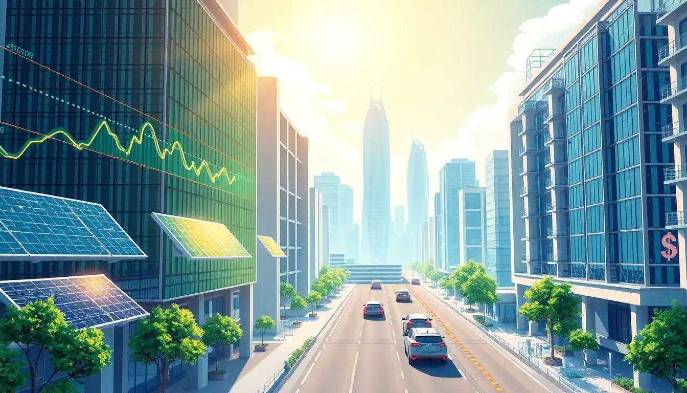 How does the efficiency of perovskite solar cells impact their commercial viability