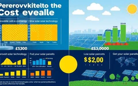 How does the cost of perovskite solar cells compare to other solar technologies