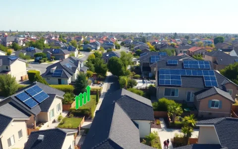 How do local electricity rates affect the value of homes with solar panels
