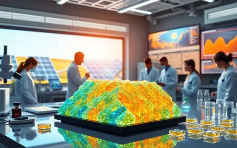 Are there any long-term studies on the efficiency degradation of perovskite solar cells