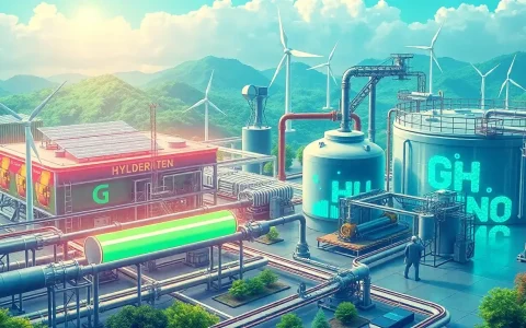 What are the main challenges in scaling up green hydrogen production for widespread use